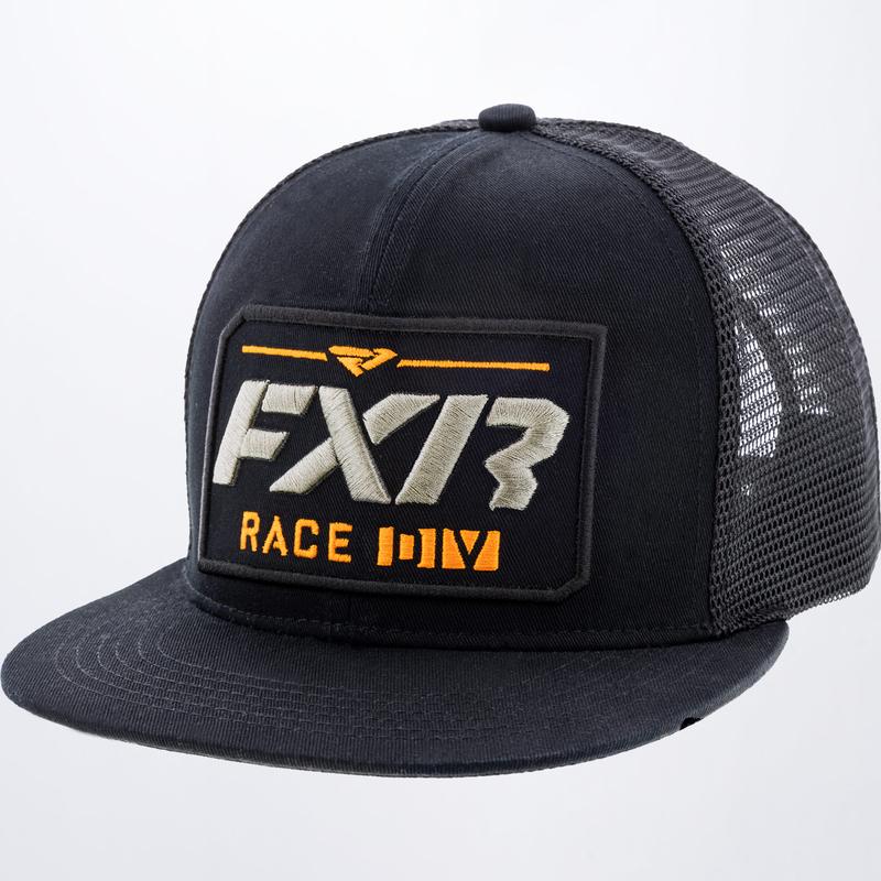 FXR Race Division Hat Black/Orange