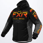 FXR Men's RRX Jacket Black/Char/Gold Inferno