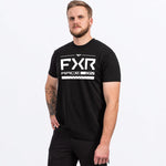 FXR Men's Race Division Premium Tee Black/White
