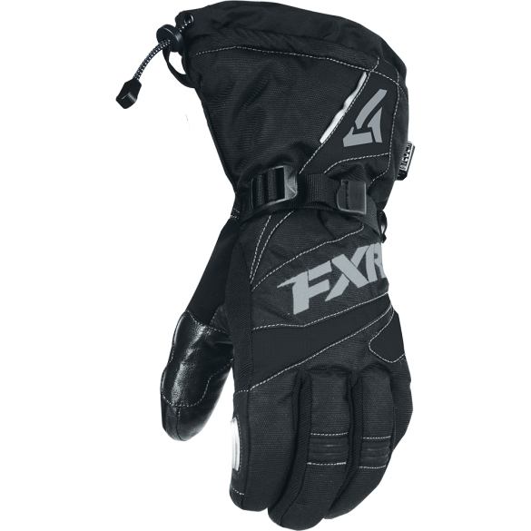FXR Fuel Glove Black Charcoal