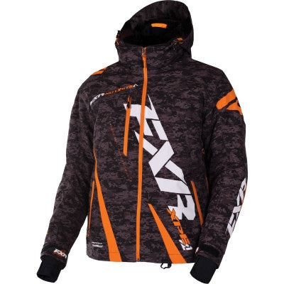 FXR Boost Jacket Black Grey/Digi/Orange