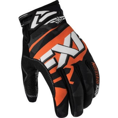 FXR X Cross Snowmobile Glove Black/Orange