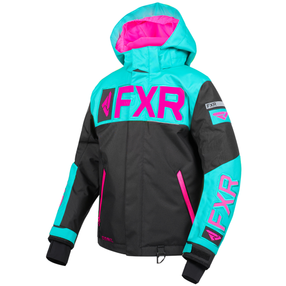 FXR Helium Youth Jacket 19 Mint Pink