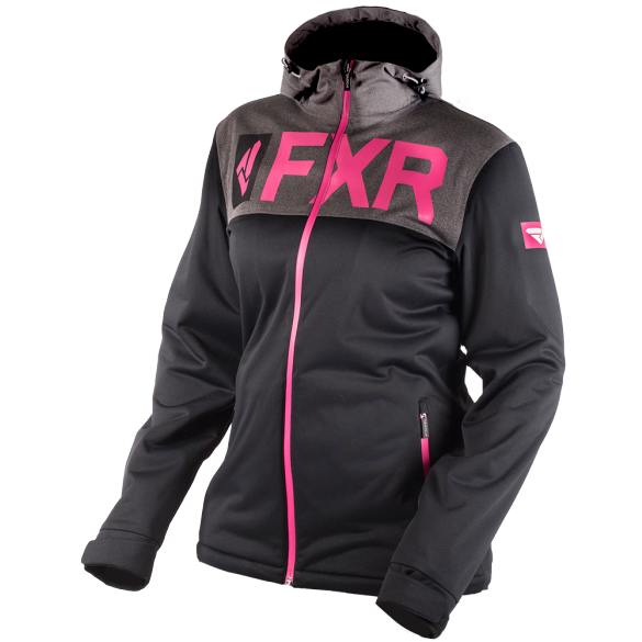 FXR Helium Womens Jacket Black Fuchsia
