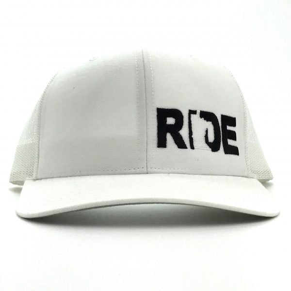 Ride MN Night Out Hat Trucker Snapback White
