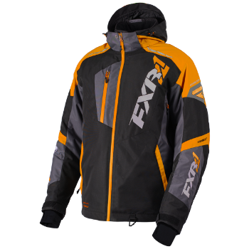 FXR Mission FX Jacket Black/Orange/Charcoal