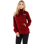FXR Women's Ember Sweater Pullover Rust Heather/Grey