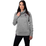FXR Women's Ember Sweater Pullover Grey Heather/Plum