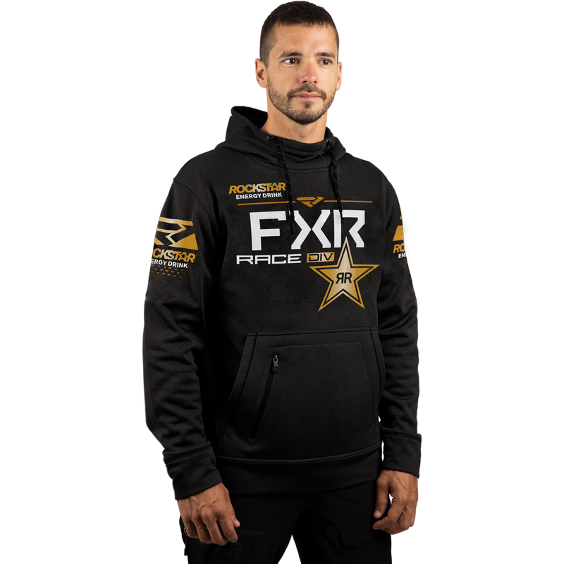 FXR Men's Race Division Tech Pullover Fleece Rockstar