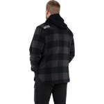 FXR Men's Timber Insulated Flannel Jacket Char Black