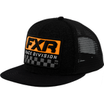 FXR Race Division Hat Black/Orange