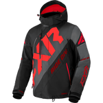 FXR Men's CX Jacket Black-Char Fade/Red