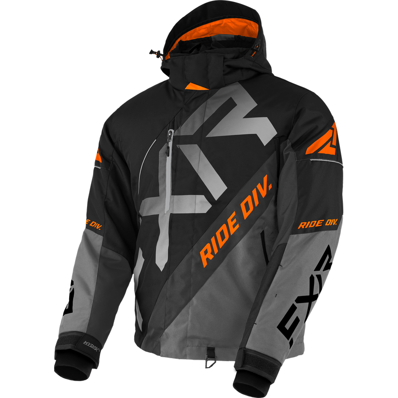 FXR CX Jacket Black/Grey/Char/Orange