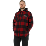FXR Men's Timber Insulated Flannel Jacket Rust/Black