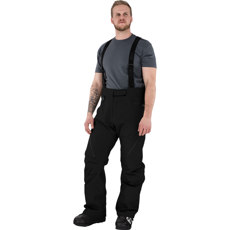 FXR Vertical Pro Insulated Softshell Pant Black