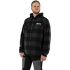 FXR Men's Timber Insulated Flannel Jacket Char Black