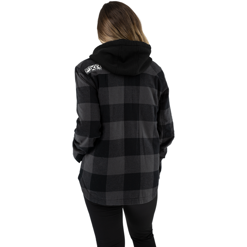 FXR Women's Timber Insulated Flannel Jacket Char/Black