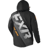 FXR Men's CX Jacket Black-Char Fade/Orange