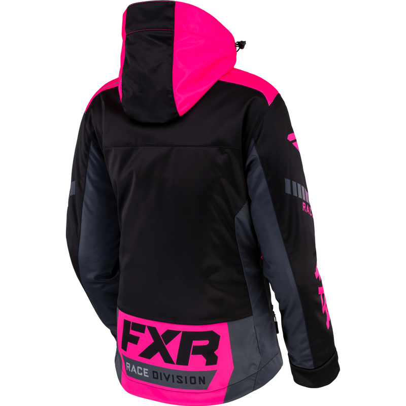 FXR RRX Womens Jacket Black/Electric Pink/Char