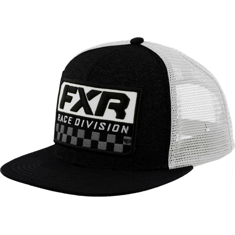 FXR Race Division Hat Black/White