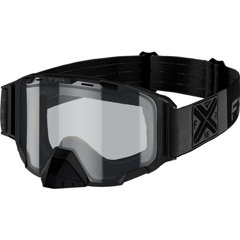 FXR Maverick Goggle Black Ops with Clear Lens