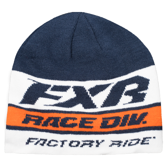 FXR Race Division Beanie Navy Orange