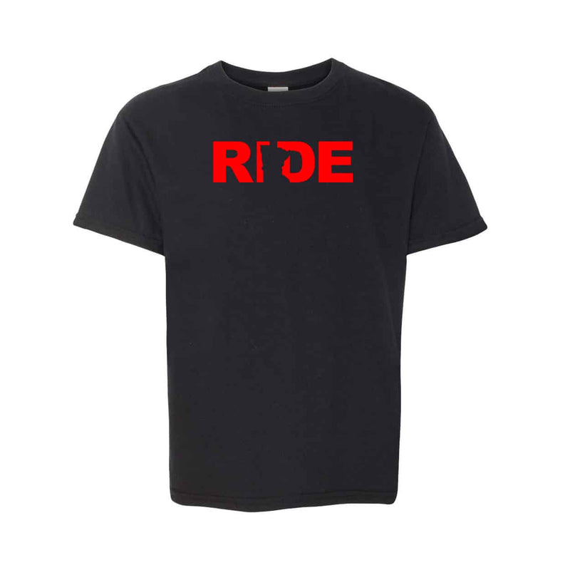 Ride MN Youth Tee Black/Red
