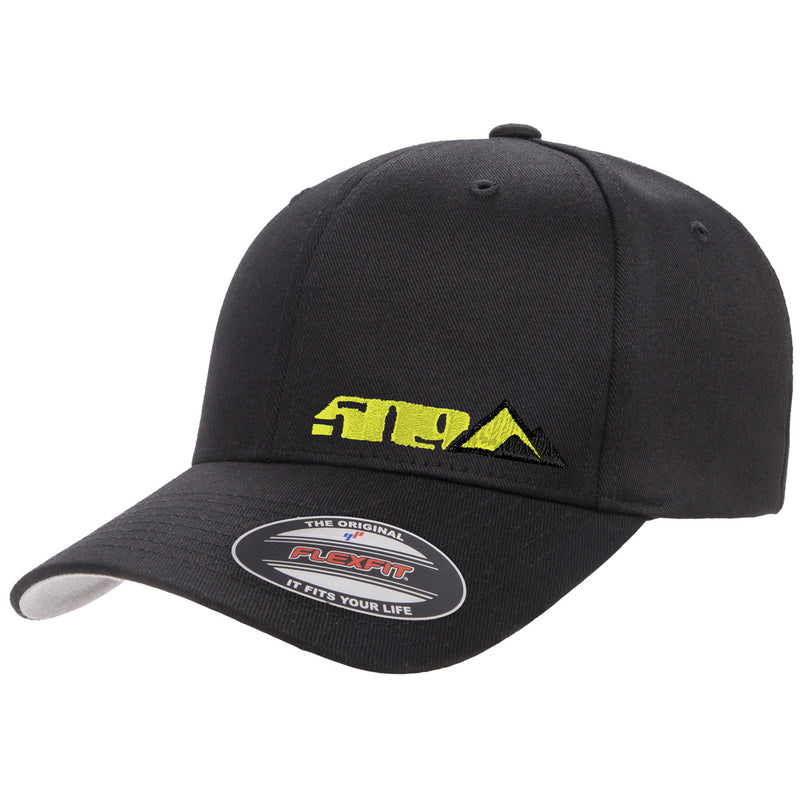 509 Tri-Peak Flexfit Hat Black